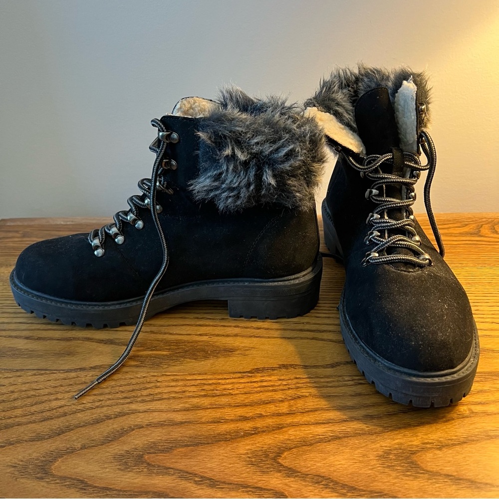 Merona Faux Fur Bootie 9.5